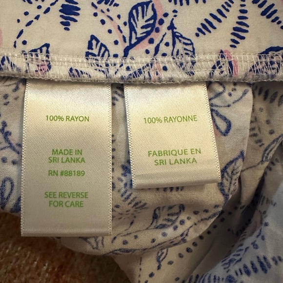 LILLY PULITZER Neilah Short 5” Resort White Time To Shine Engineered Short sz M - Picture 6 of 10